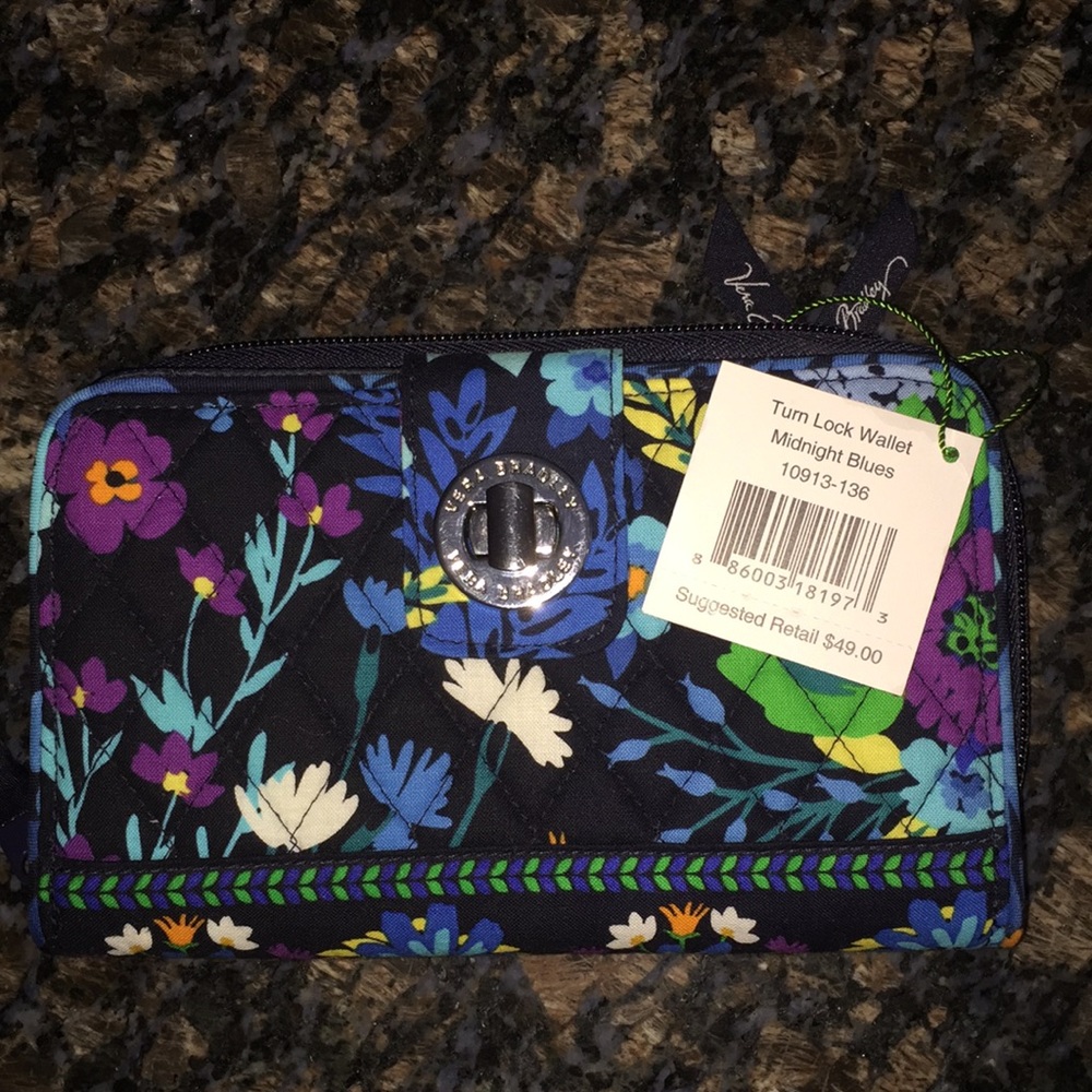 Midnight blue wallet